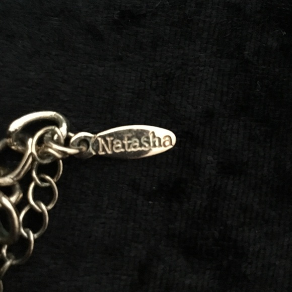 Natasha Gold Tone Loop Statement Necklace - Picture 2 of 2